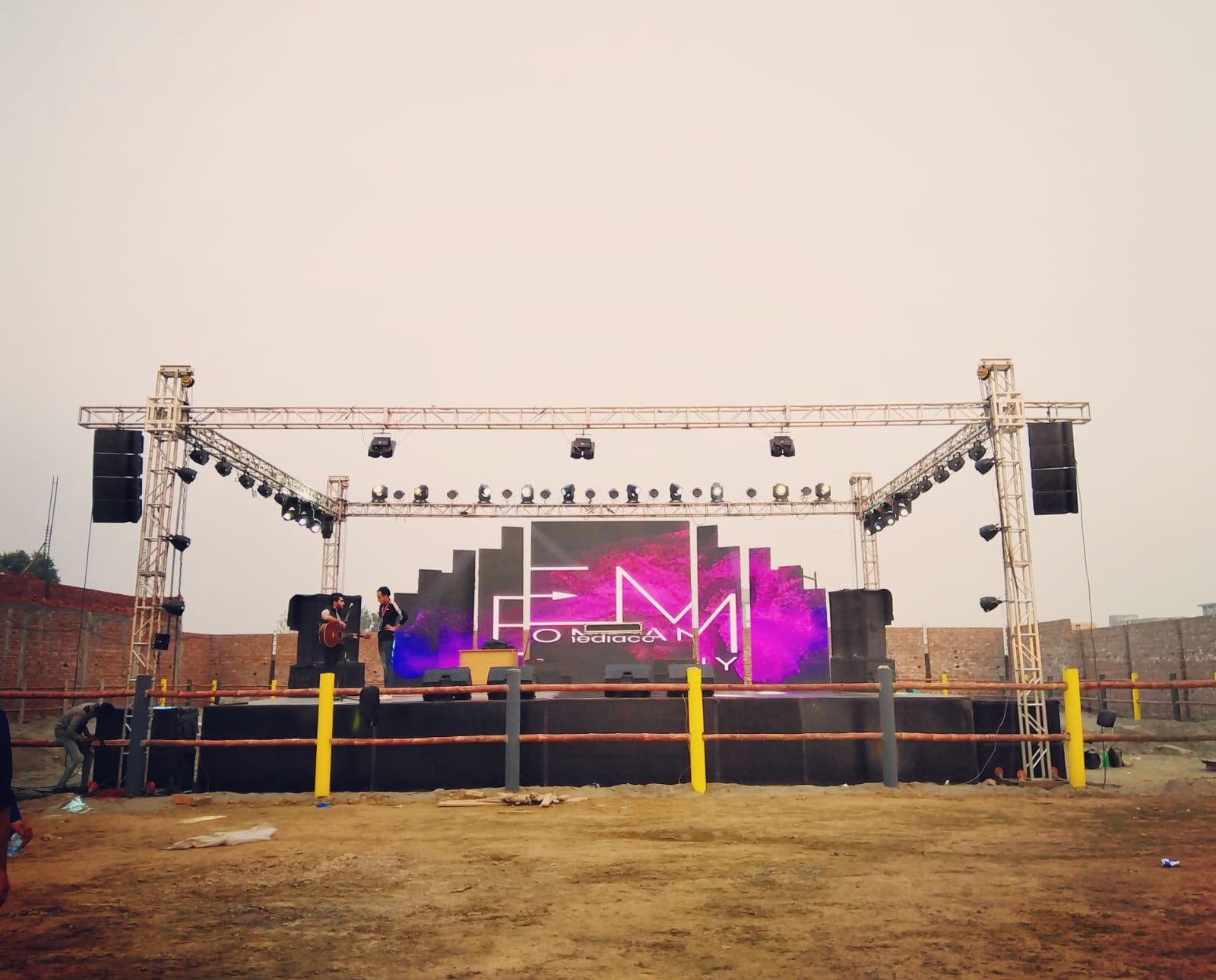 Concert stage